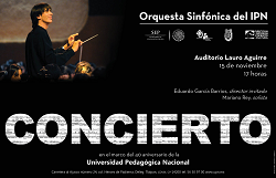 Concierto que la Orquesta Sinfónica del IPN
